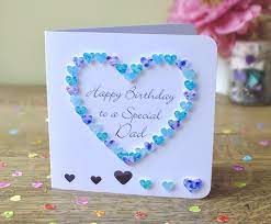 Birthdaybuzz.org can incite you to get the latest recommendation approximately how to make a birthday card for dad. Valentine Card Design Handmade Happy Birthday Greeting Card For Father