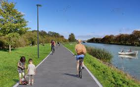 Munster Pendler Radweg Am Kanal Radio Rst