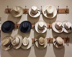 Rail hat organizer is a space saver. 50 Finest Diy Hat Rack Ideas For Your Hat Organizer