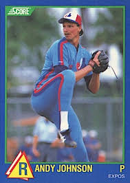 1989 score randy johnson #645 rookie card rc montreal expos pack fresh centered. Bringing Clarity To Randy Johnson Rookie Cards All Time Greats