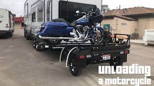Freedom Hauler Freedom Hauler Toy Hauler Equipped With Triple D Bike Loader For Motorcycles Trikes And Spyders Facebook