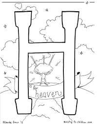 There are 96343 coloring pages for sale on etsy, and they cost $4.13 on average. H Is For Heaven Coloring Page