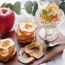 材料は1つだけ パリパリりんごチップス macaroni レシピ りんご レシピ りんご レシピ お菓子 スイーツ レシピ