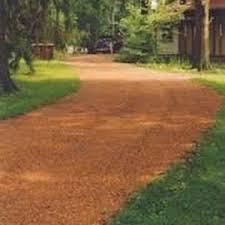 Here are 7 excellent alternatives to asphalt for driveway material. Tar And Chip Driveway Youtube