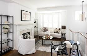 And for less than $80 bucks.i don't mind if i do! Fireplace With Glass Shelf Bookcases Contemporary Living Room