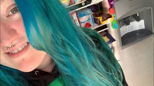 Dying My Hair Blue Splat Pure Sapphire Youtube