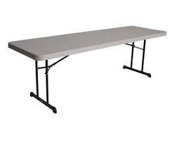 Lifetime Tables 80127 8 Ft Putty Professional Grade Folding Table Lifetime Tables Folding Table Wood Console Table