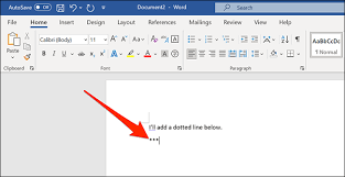 You must ensure, that before going to excel options, you're in normal view. How To Add A Dotted Line In A Microsoft Word Document