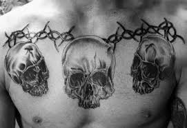 A barbed wire tattoo is a great way to show off to others that you consider yourself to be a formidable foe, that you possess exceptional strength, or how you have overcome a very challenging experience in your life.while the barbed wire tattoo has certainly been long associated with men, today women of all ages are taking advantage of the appeal and powerful meanings associated with this. Top 61 Barbed Wire Tattoo Ideas 2021 Inspiration Guide