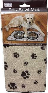 Bereits 200 000 begeisterte kunden. Amazon Com Kitchen Basics Microfiber Pet Bowl Feeding Mat Anti Skid And Absorbent 10 Inch X 20 Inch Taupe Paws Pet Feeding Stations Pet Supplies