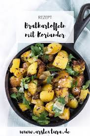 Vegetarisches Rezept Gesunde Bratkartoffeln Mit Koriander Und Sesam Veggie Vegetarisch Br Bratkartoffeln Leckere Vegetarische Rezepte Vegetarische Beilagen