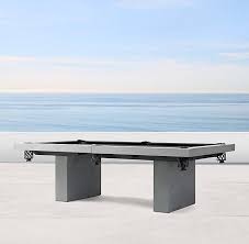 All you need is the necessary materials and tools at your disposal and you're good to go. James De Wulf Concrete Billiards Table