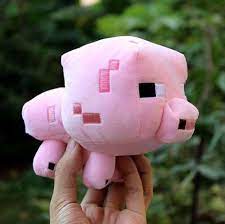 One Piece Minecraft Toys Cute Cartoon Anime Pokemon Minecraft Pig Action Figure Children Toys Hot Sale Minecraft Toys Minecraft Pig Pig Plush