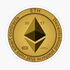 The platform we know today went live on 30 july 2015, with 11.9 million coins in the crowdsale. Golden Ethereum Coin Poster By Dvo23k Redbubble