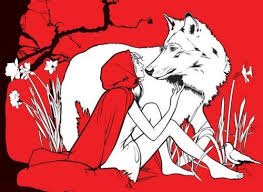 The wolf by fever ray is based on the little red riding hood story and is featured in red riding hood. Red Riding Hood And The Wolf Red Riding Hood Art Red Riding Hood Wolf Red Riding Hood