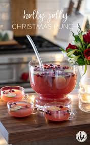 Martha stewart crafts all over the page punch scallop snowflake 121985. Holly Jolly Christmas Punch Easy Holiday Cocktail Recipe