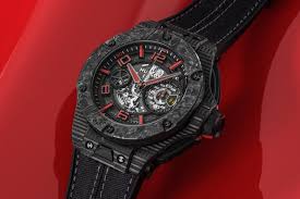 Hublot big bang ferrari carbon limited edition men's watch 401.nj.0123.vr. Hublot S Limited Edition Trio Of Big Bang Watches Celebrate Scuderia Ferrari S 90th Birthday Luxurylaunches