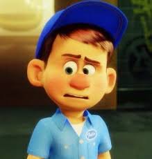 His displeased face is so cute!