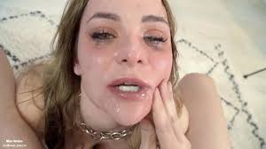 Her face covered in mans spit - ThisVid.com