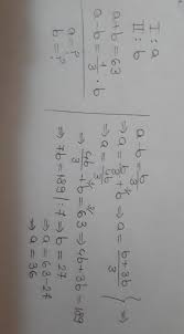 2 suma cifrelor unui numar si inversul sau. Suma A Doua Numere Este 63 Iar Diferenta Lor Este A Treia Parte Din Numarul Cel Mic Brainly Ro