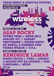 Wireless festival announces virtual 'wireless connect' festival. Wireless Festival 2020 In Frankfurt Am Main
