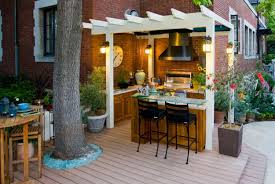 talking about outdoor kitchens