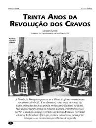 Por causa da pandemia, portugueses celebram revolução dos cravos cantando nas janelas de casa. Trinta Anos Da Revolucao Dos Cravos Adusp