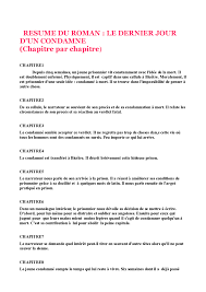 Poignantly rendered alternative rock from maxwell stern, formerly of signals midwest, explores feelings of disconnection and belonging. Resume Du Roman Le Dernier Jour D Un Condamne Chapitre Par Chapitre Docsity