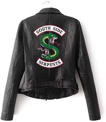 Find southside gifts and merchandise printed on quality products that are produced one at a time in socially responsible ways. Wawni Women Riverdale South Side Serpents Pu Leather Jacket Coats Jackets Fur Faux Fur Urbytus Com
