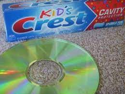Daily Frugal Tip: Use Toothpaste To Clean Scratches On Dvds - Couponing 101  | Cleaning Hacks, Diy Cleaning Products, Cleaning