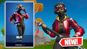 NEW RILEY Skin Gameplay in Fortnite! - YouTube