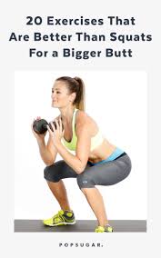 Keep the right thigh still as you straighten your right knee, kicking your leg out to the side. Can Squats Make Your Butt Bigger Popsugar Fitness