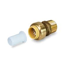 My mistake, pex uses the crimp rings. The Plumber S Choice 1 2 In Push To Connect Push X Male Adapter For Pex Copper And Cpvc Piping 12upmc The Home Depot