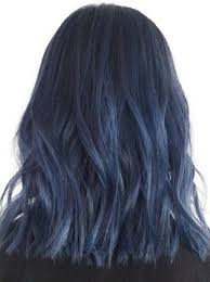 Stunning 30 Best Navy Blue Hair Ideas For Elegant Women Https Www Tukuoke Com 30 Best Navy Blue Hair Ideas For Elegan Hair Styles Denim Blue Hair Denim Hair