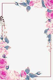 Pin By Freshnfloral On Floral Stationery Floral Border Design Flower Background Wallpaper Letter Borders
