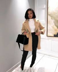 54 Trendy Winter Outfits To Help To Level Up Your Winter Style Office Casual Outfit Trendy Outfits Winter Winter Fashion Outfits