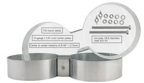 Highland Tank Bands Stainless Steel Brackets Mounting