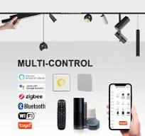 Bluetooth WIFI Remote Control Dimmable LED Magnetic Track ...
