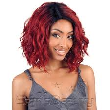 ISIS Human Hair Blend Lace Front Wig Brown Sugar Soft Swiss Lace BS206