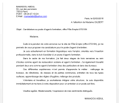 La Lettre De Motivation Appli F L