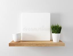 Blank Canvas Mockup Floating Shelf Blank Canvas Mockup With On Floating Shelf Affiliate Canvas Blank Mockup Wall Art Decor Blank Canvas Wall Decor