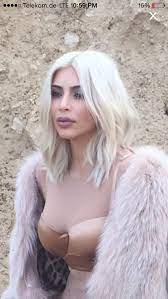 Kim Kardashian Short Blonde Hair Short Blonde Hair Pretty Short Hair Hair Styles 2017