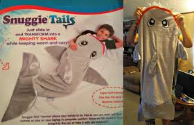 Clown fish, killer whale, blue mermaid, pink mermaid, alligator, rainbow fish, shark. Snuggie Tails The Blanket That Brings Imagination To Life Kellys Thoughts On Things