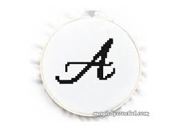 Line cross stitch alphabet patterns. Alphabet Numbers Cross Stitch Pattern Blackwork Upper Small Letters And Numbers No 099