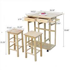 Gordon ramsay's bread street kitchen in dubai is open all day for casual dining with a great atmosphere. Homegear Deluxe Kitchen Bar Table White Buy Online In Cayman Islands At Cayman Desertcart Com Productid 26386960