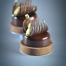 Chocolate golden goose egg cake. Puratos Puratosthailand Gallothai Confiture Artisan Chocolate Luxury Gourmet Jam Highquality Fruit Patis Fancy Desserts Desserts Chocolate Desserts