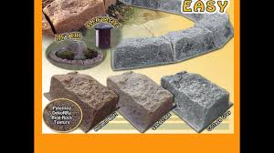 Rated 5 out of 5 stars. Fast Easy Faux Rock Edging Realistic Fake Stone Border Edgers Youtube