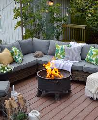 Though you won't be able to see your meat's internal temperature, these grill thermometers are valuable tools when it comes to setting up searing and finishing zones. Duraflame How To Build A Backyard Patio Retreat With Fire Pit From Duraflame