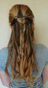Fancy Braids Medieval Fantasy Hair Viking Hair Medieval Hairstyles Elven Hairstyles