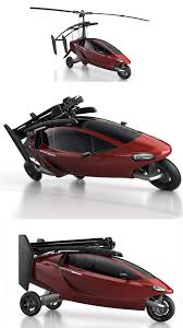 Pal V One Flying Car Vehicules Futuristes Blitz Motorcycles Voiture Volante